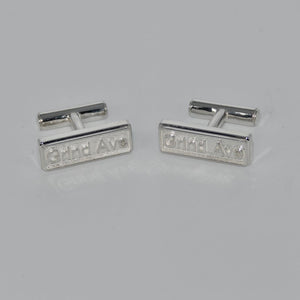 Grind Ave - Street Sign Cufflinks