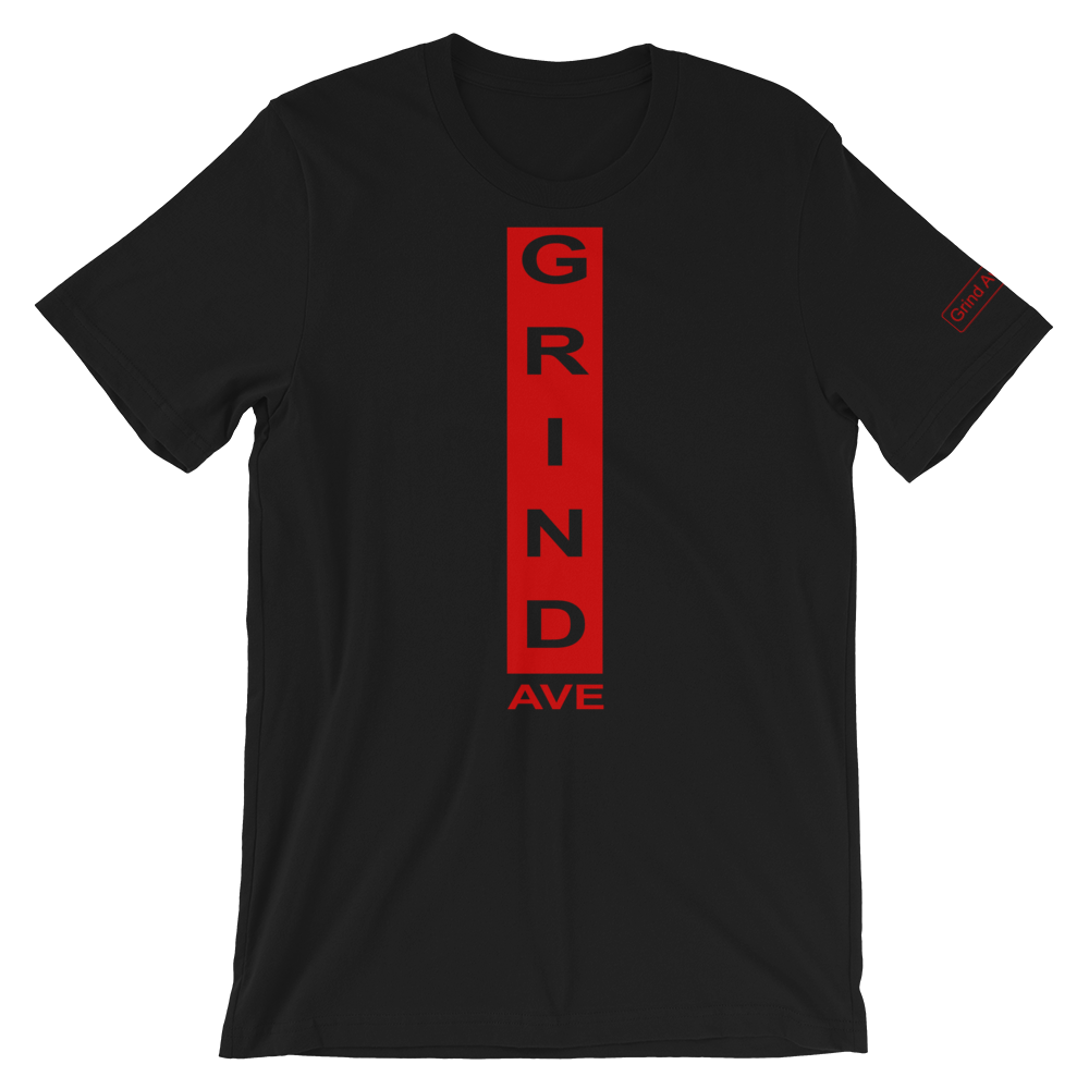 Grind Ave - Grind Str8 Up Short-Sleeve Unisex T-Shirt