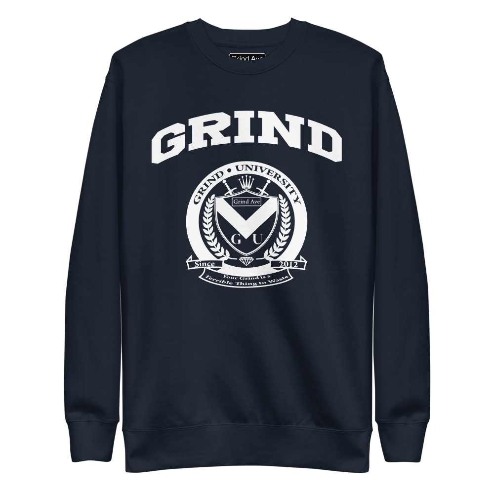 Grind Ave - Grind University Crewneck Pullover