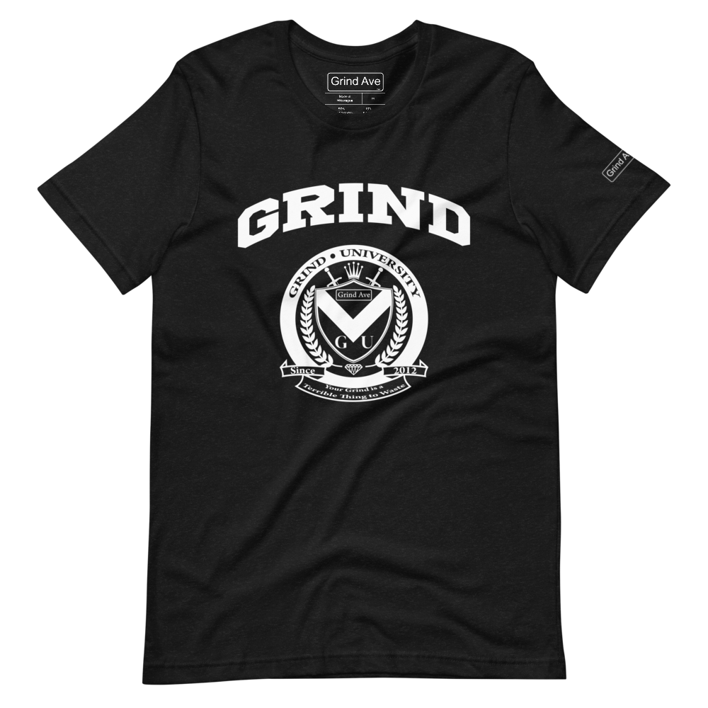 Grind Ave - Grind University Short-Sleeve Unisex T-Shirt