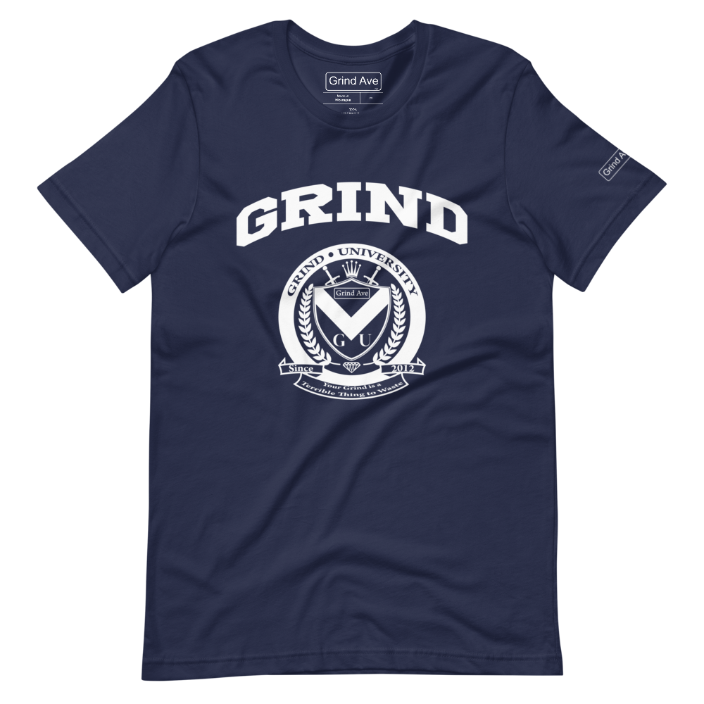 Grind Ave - Grind University Short-Sleeve Unisex T-Shirt